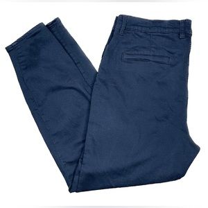 Gap Skinny Ankle Pants in Bi-Stretch size 16 Dark navy blue